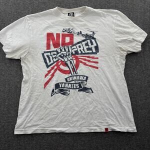 Okinawa Yankees Rare War Propaganda 2Sided Peace Travis Scott Skelton Sz XL A20